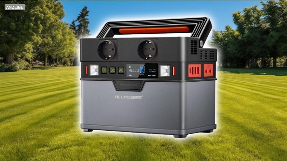 Nur noch kurz 70 Euro Rabatt: Allpowers S300 Powerstation mit Gutschein günstiger kaufen