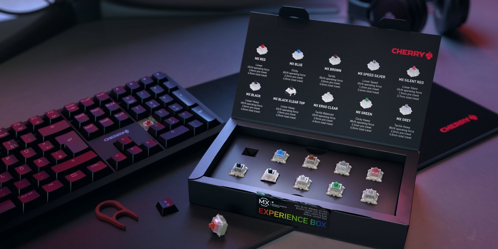 Cherry: Cherry MX Experience Box und MX Switch Kit für mechanische Tastaturen