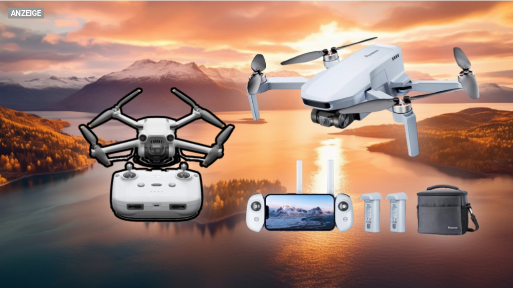 Konkurrenz für DJI? Top-bewertete Drohne mit 4K-Kamera kurz 62 % günstiger als DJI Mini 3 Pro