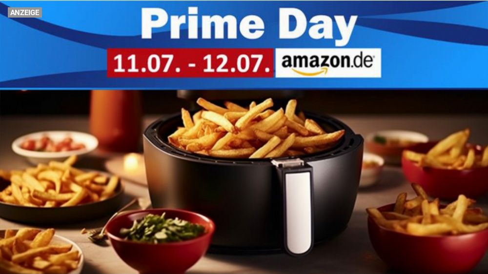Knuspriges Prime Day Finale: Ninja Air Max Heißluftfritteuse mit 47 % Rabatt - das Angebot wird nicht neu aufgewärmt!