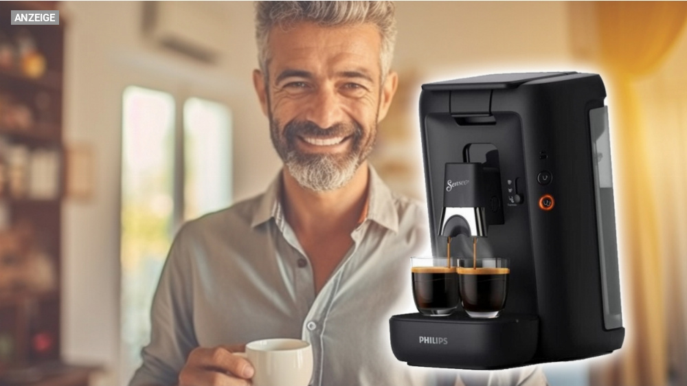 Diesen Preis schlägt keiner: Philips Senseo Kaffeemaschine im Angebot bei Amazon