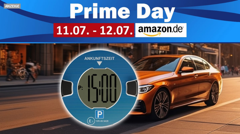 Angebot gilt nur noch kurz für elektronische Parkscheibe: Strafzettel vermeiden mit Ooono Park | Amazon Prime Day