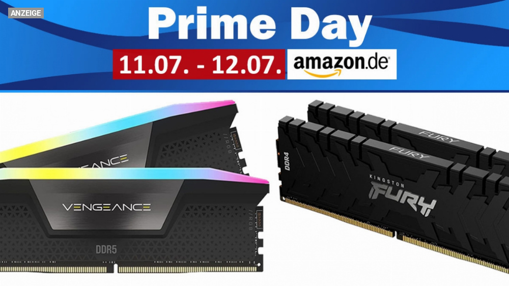 Angebote im Amazon Prime Day: Die besten Hardware-Deals zusammengestellt