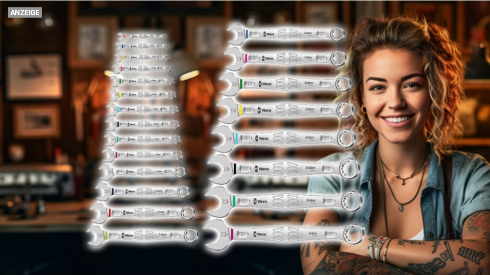 Preisfehler bei Wera mit 56 % Rabatt? Über 320 Euro sparen auf Wera 6003 Joker 22 Set 1, Ringmaulschlüssel-Satz, 22-teilig