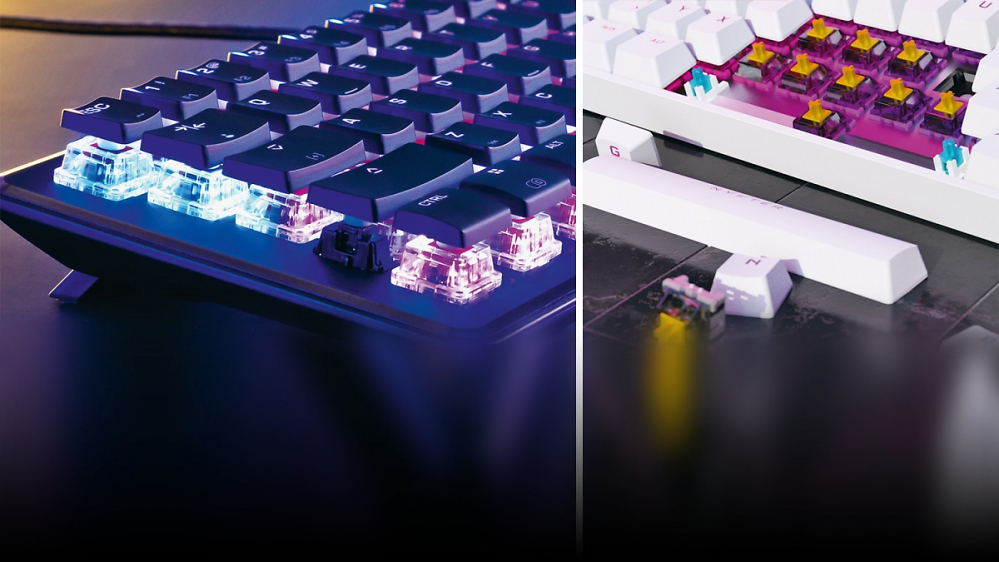  Fünf Gaming-Tastaturen im Test: Full Size gegen Mini