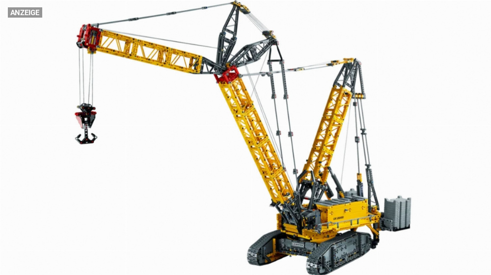 Jetzt schon über 150 Euro Rabatt auf Lego Liebherr Kran?! Neues Lego-Technic-Set stark reduziert