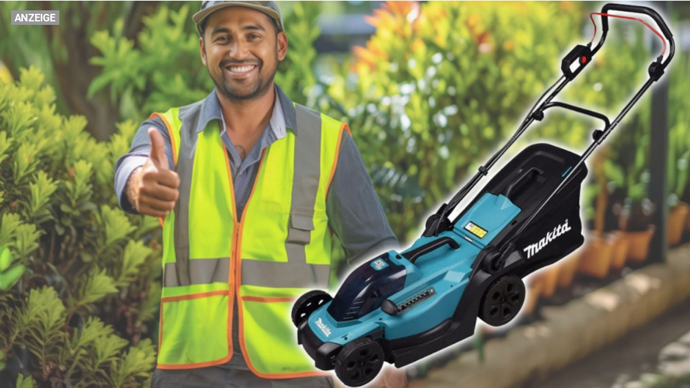 Preis niedergemäht: Beliebtester Makita Akku-Rasenmäher über 30 Prozent günstiger