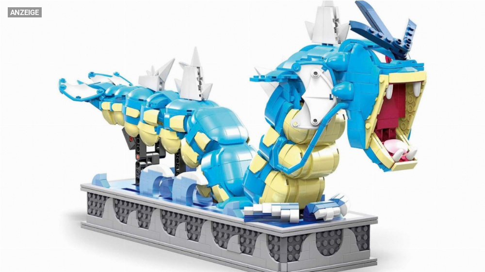 Kostet nicht mal die Hälfte: Pokemon Garados von Mega Construx stark reduziert