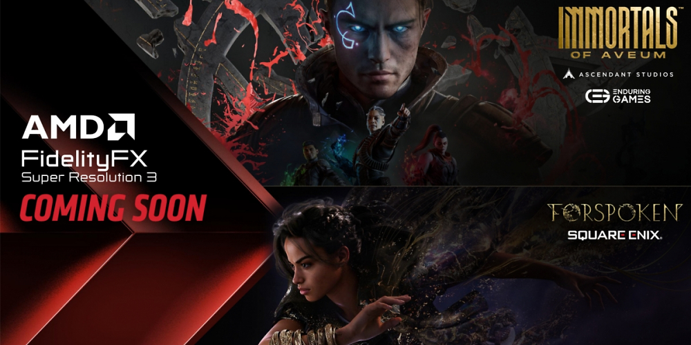 AMD: Zwei Spiele mit FidelityFX Super Resolution 3 (FSR 3) ab heute