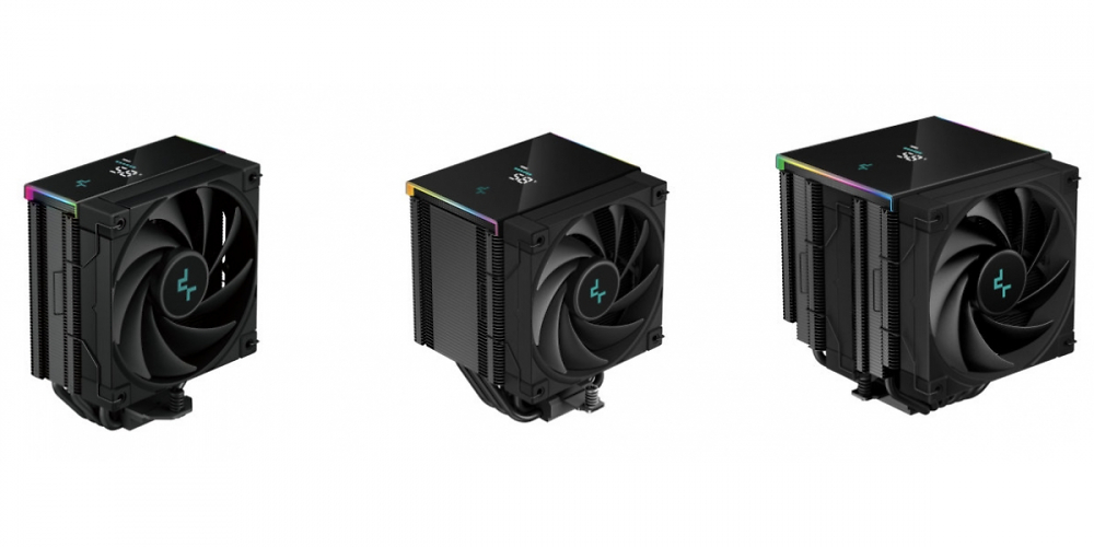 Deepcool AK Digital: Neue CPU-Luftkühler besitzen Display zur Temperaturanzeige
