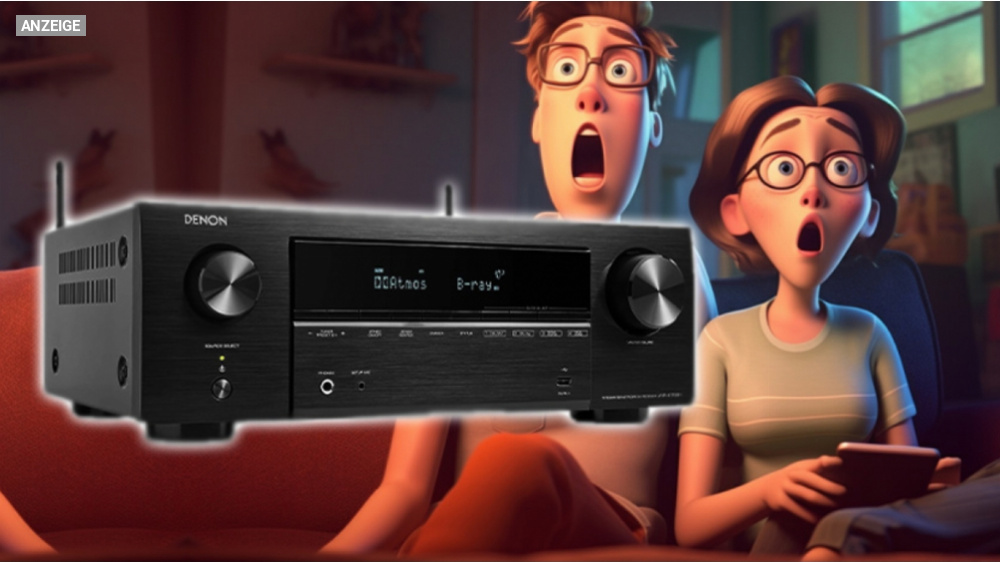Dialoge zu leise, Action zu laut? Schluss damit! Mega-Rabatt auf Denon AV-Receiver für klaren Klang im Heimkino