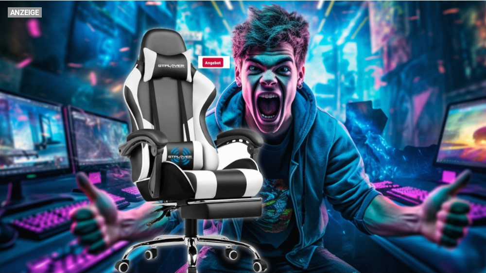 Nicht euer Ernst!? Der beliebte Gaming-Stuhl GTPlayer kostet keine 112 Euro bei Amazon - aber nur kurz