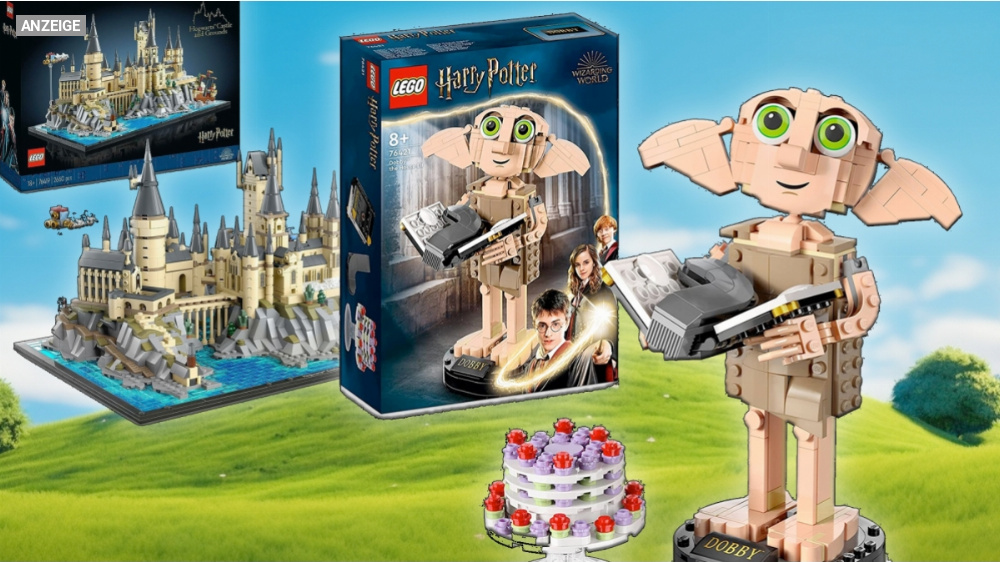 Günstig wie nie: Lego Harry Potter Dobby - passend zu Schloss Hogwarts - bei Amazon kurz mit 33 % Rabatt
