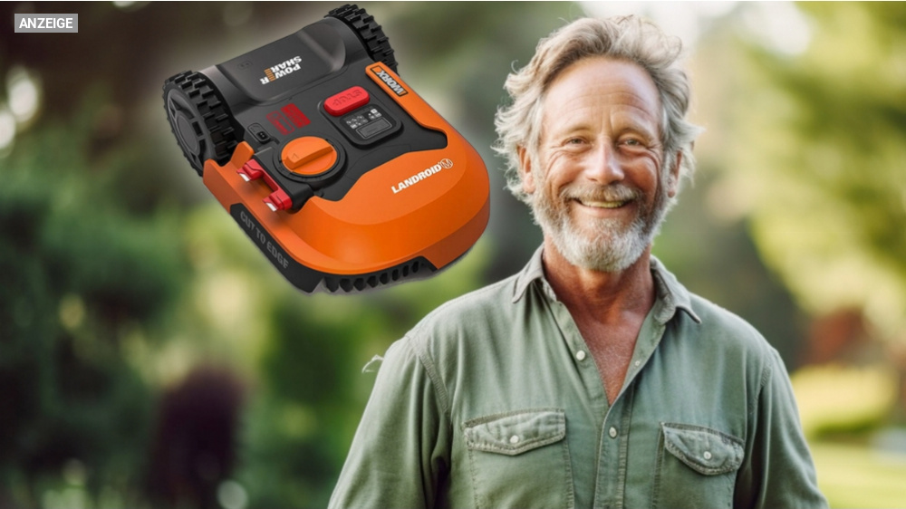 Mähroboter nie günstiger: Worx Landroid M WR142E kurz mit 440 Euro Rabatt - Amazon-Topseller!