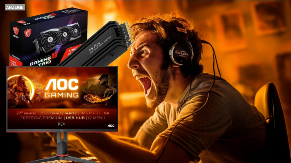 SSD, Gaming-Monitor, Grafikkarte: Heiße Amazon-Rabatte zur Gamescom