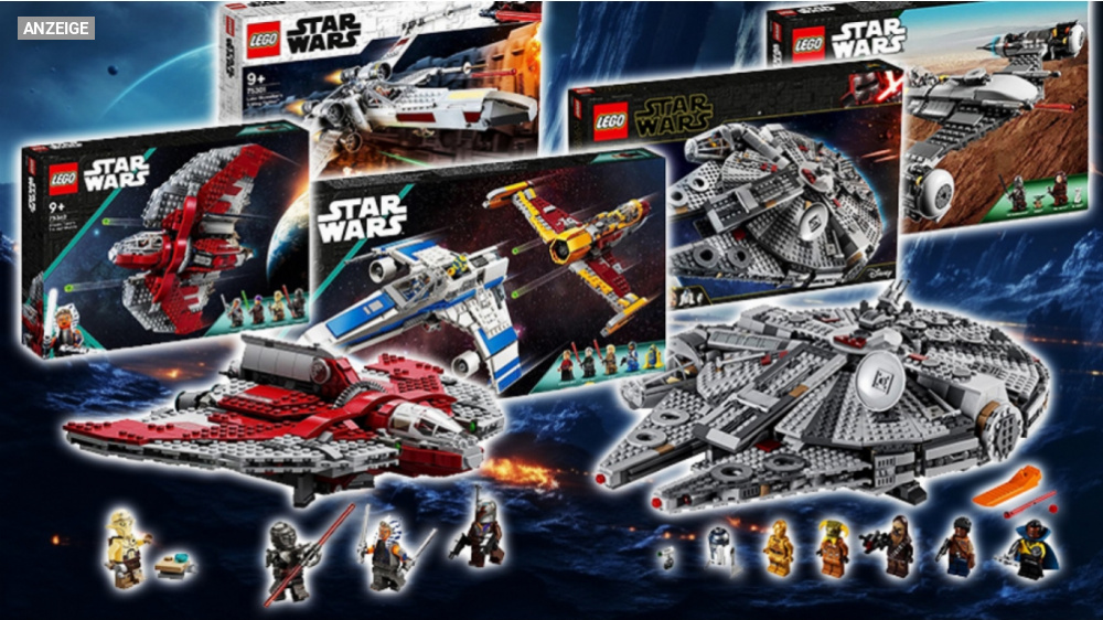 Die Preise fallen härter als ein AT-AT! Lego Star Wars Raumschiffe im Angebot auf Amazon