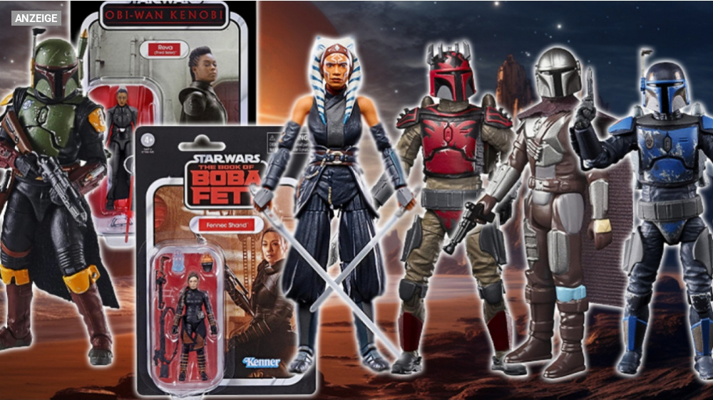 Amazon verschleudert Star Wars Figuren: Bis zu 46 % Rabatt auf große Auswahl an Hasbro Star Wars The Vintage Collection