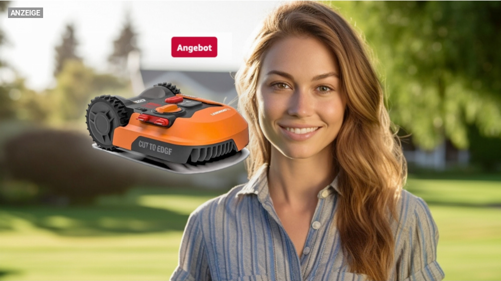 Wie lange noch? Topseller-Mähroboter Worx Landroid M WR142E zum abgemähten Aktionspreis bei Amazon