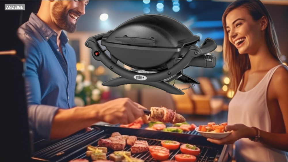 Wer schnell ist, spart nirgends mehr: Weber Grill bei Amazon kurz mit heißem 35%-Rabatt