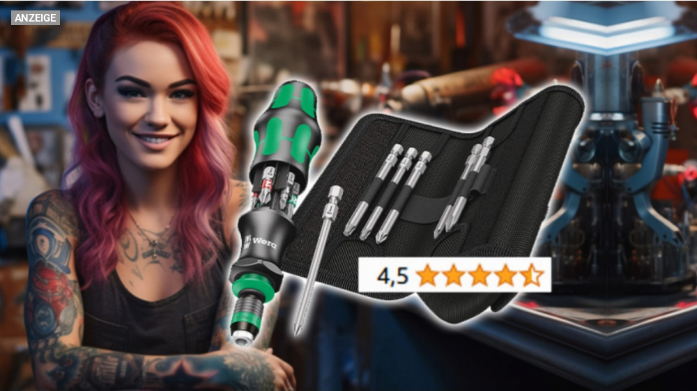 Wera Preiskracher mit 57 % Rabatt: Wera Kraftform Kompakt 20 Tool Finder 2 mit Tasche im Angebot
