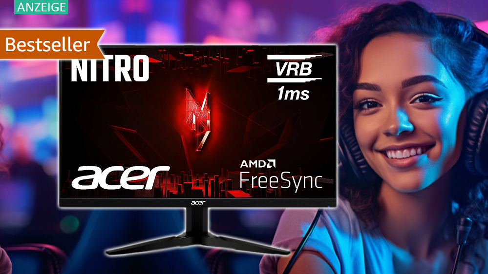 Kein Scherz! Gaming-Monitor-Bestseller für unter 90 Euro auf Amazon im Angebot