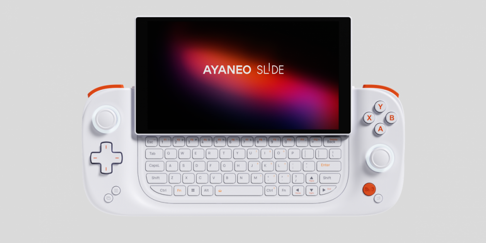Ayaneo Slide: Handheld mit Tastatur kann vorbestellt werden