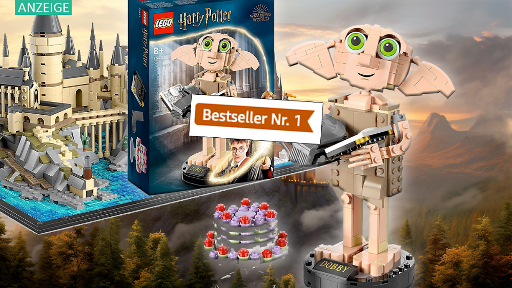 Nirgends günstiger: Lego Harry Potter Dobby um ein Drittel reduziert - noch beliebter als Schloss Hogwarts