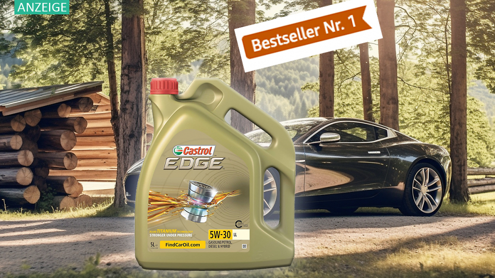 Schont den Motor: Deshalb greifen alle zum Motoröl Castrol Edge 5W30 - jetzt mit 21€ Amazon-Rabatt