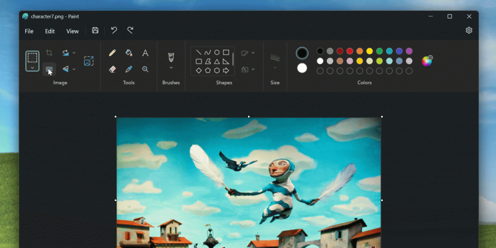 Windows 11: Paint entfernt Hintergründe in aktueller Insider Preview (1)