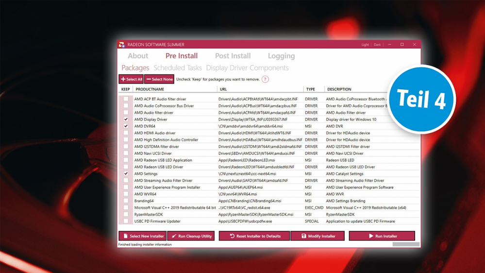  Praxistipps zum Radeon Software Slimmer: AMD-Treiber für Power-User