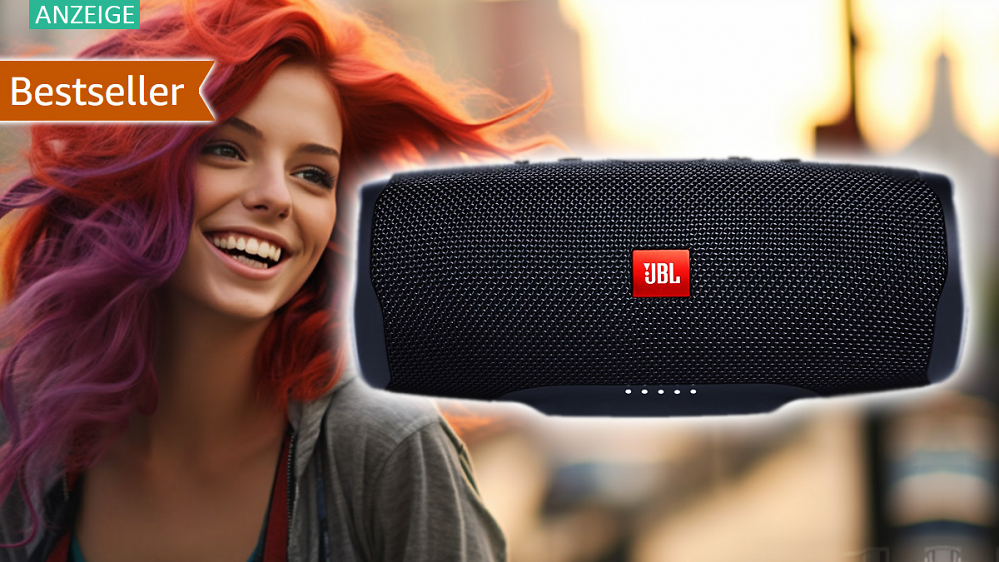 Jetzt mit fast 40 Prozent abstauben: Amazon senkt JBL Lautsprecher mit integrierter Powerbank drastisch im Preis