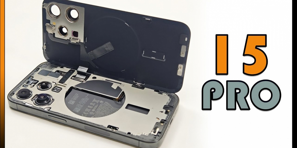 Apple: Erstes Video zur Demontage des iPhone 15 Pro
