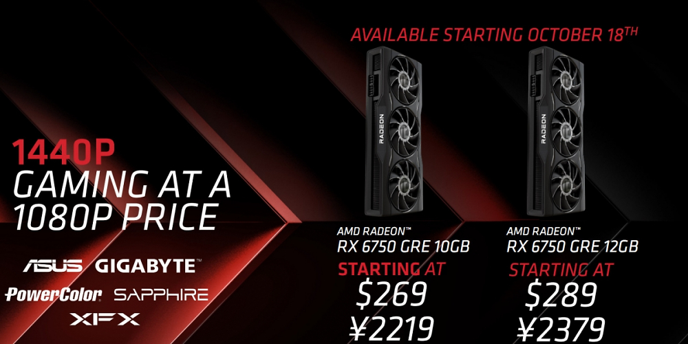 AMD Radeon RX 6750 GRE
