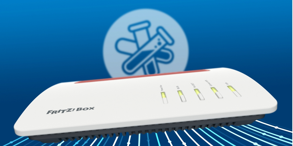 AVM FritzBox Labor Glasfaser