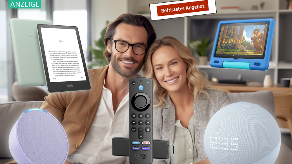 Amazon Alexa Sale: Fire TV Stick 4K zum halben Preis - auch Kindle, Fire Tablet, Echo Dot/Show, Ring top-günstig