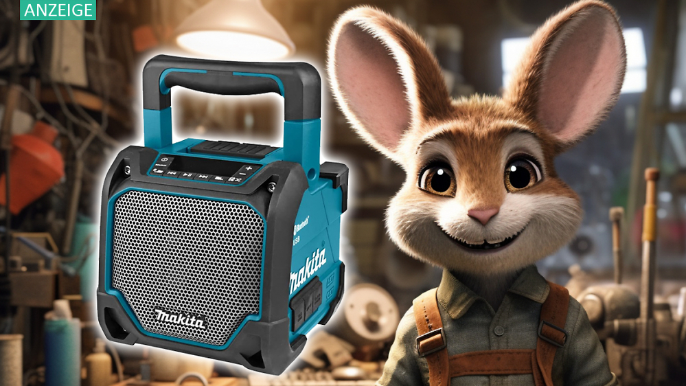 Hört, hört! Amazon bietet Makita Bluetooth-Lautsprecher über 30 % günstiger an
