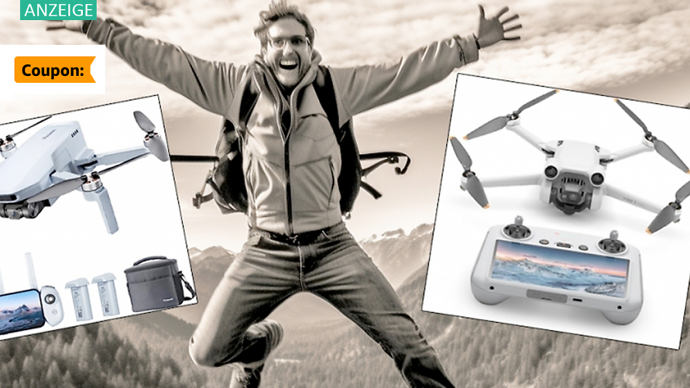 Auch nach Prime Day 600 Euro günstiger als DJI Mini 3 Pro: Drohne mit 4K-Kamera weiterhin top-günstig