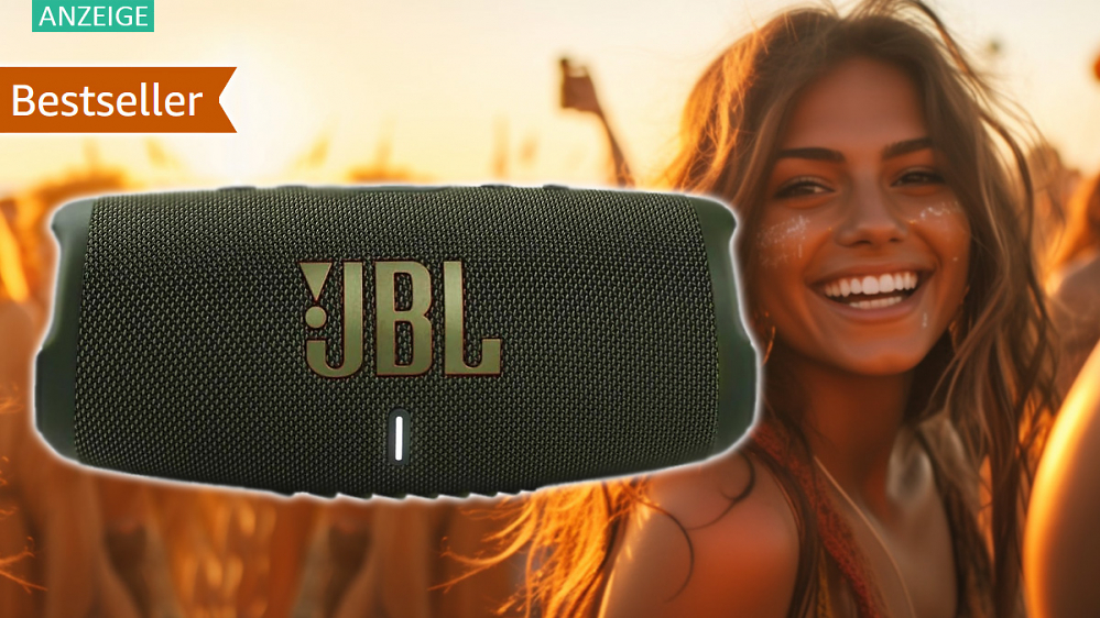 Amazon verkauft großen Sound zum kleinen Preis: JBL Charge 5 Bluetooth-Lautsprecher mit integrierter Powerbank im Angebot sichern
