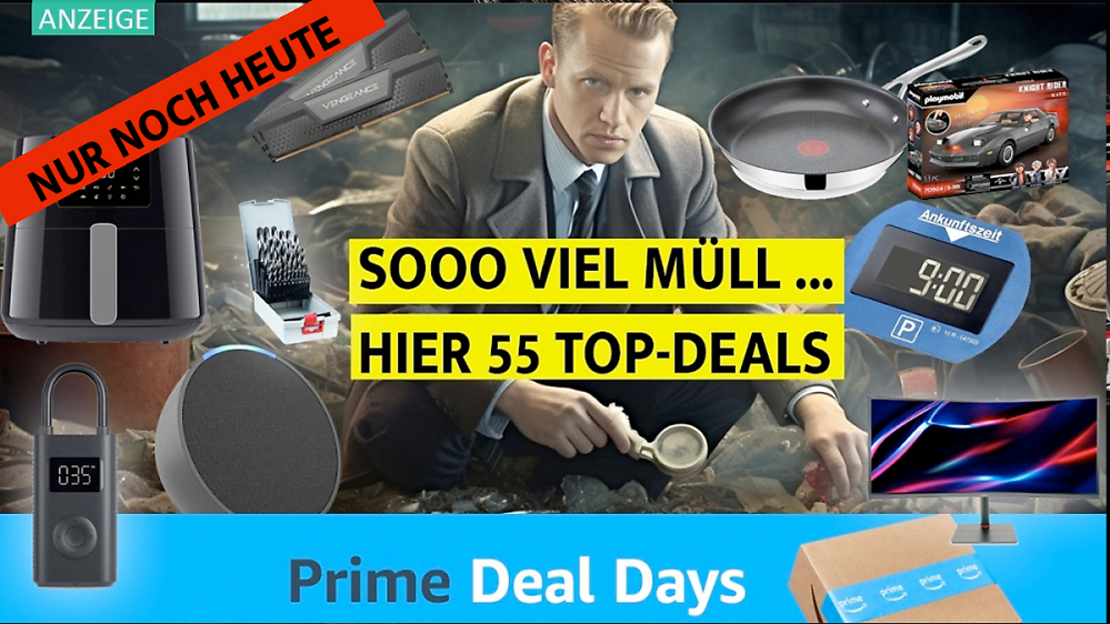 Prime Day: Amazon mit viel Müll und 55 Top-Deals - von denen einige noch gültig sind