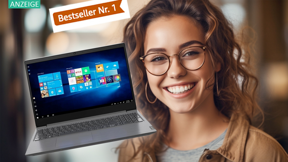 Geht auch am Prime Day nicht günstiger: Lenovo Laptop 15,6" 512 GB SSD für 299,90 Euro - Amazon-Topseller!