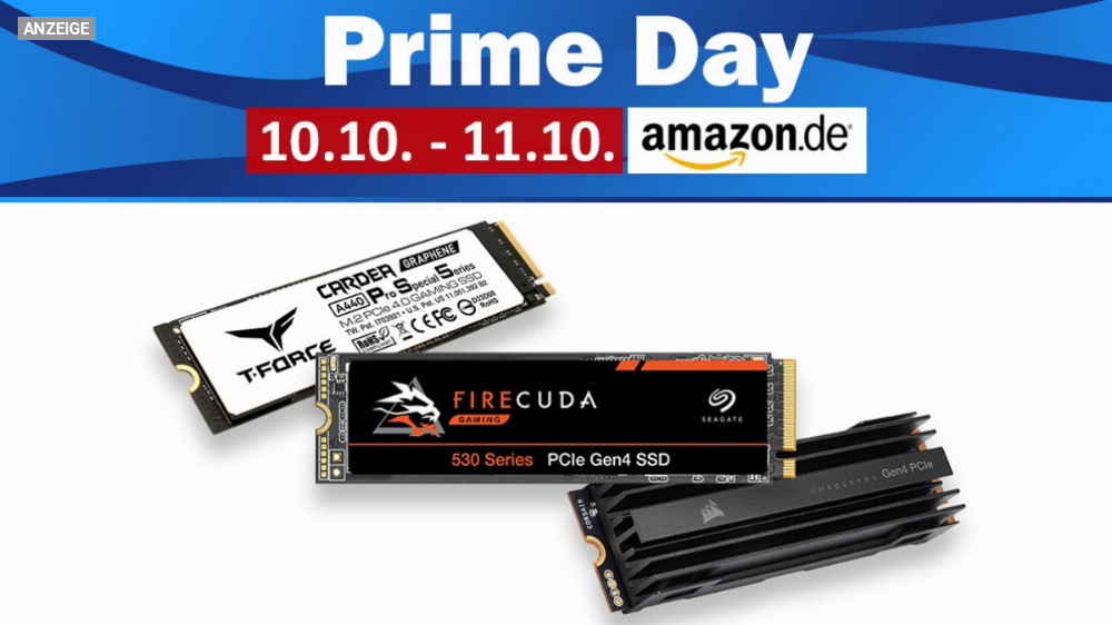 Amazon Prime Day: Suchen Sie die besten SSDs zu Top-Preisen?