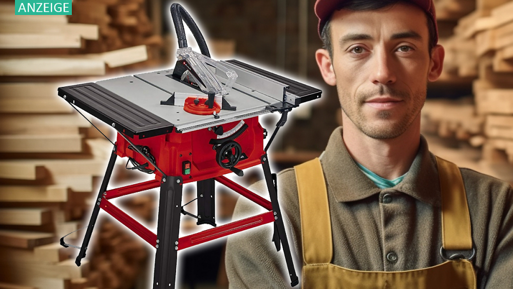 Über 30 % günstiger: Einhell Tischkreissäge zum Spitzenpreis bei Amazon