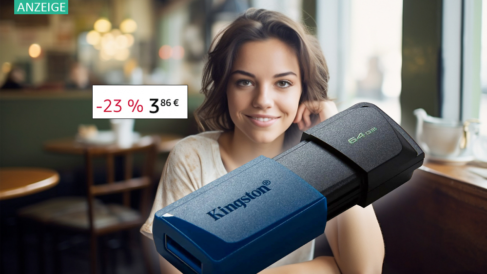 Wie lange diesmal? USB 3.2 Stick 64 GB Kingston DataTraveler bei Amazon für nur 3,86 Euro - nicht verpassen!