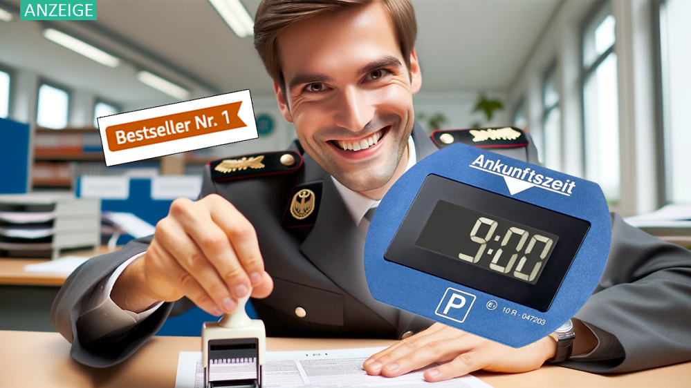 Vom Kraftfahrtamt zugelassen: Mit dieser elektronischen Parkscheibe vermeiden Sie Strafzettel - und sparen dank Amazon-Rabatt