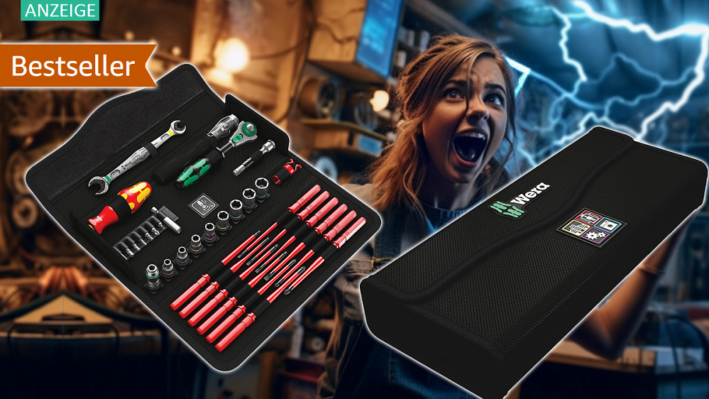 Prime Day vorbei? Nicht bei Wera! Mega-Rabatt mit fast 130 Euro auf Wera Kraftform Kompakt W1