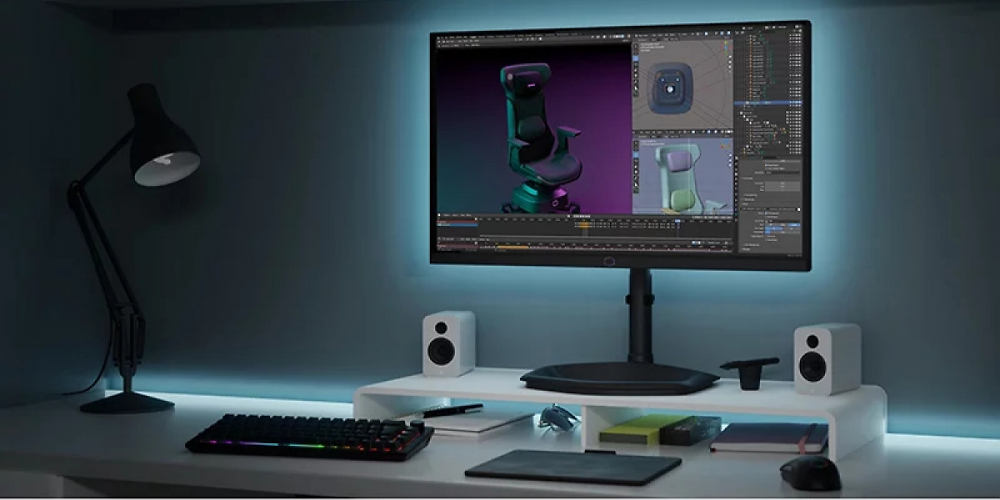 Cooler Master: 27-Zoll 1440p-Monitor mit 576 Zonen Mini-LED geplant