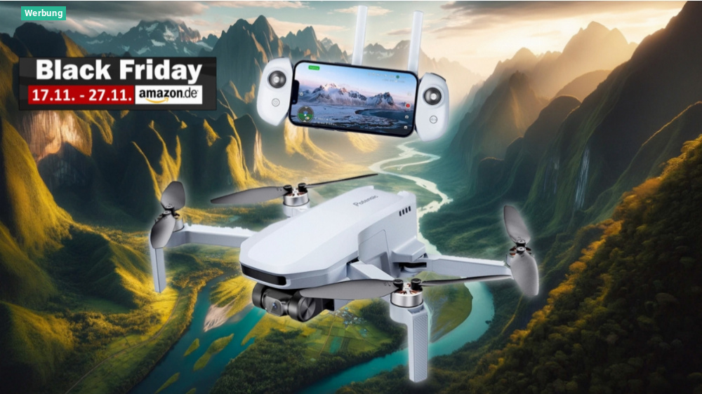 Kein schwarzer Humor zum Black Friday: Alternative zur 4K-Drohne DJI Mini 4 Pro wirklich für 229,49 Euro!