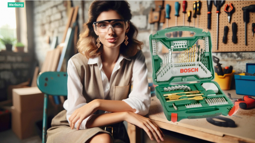 Amazon haut Bosch zum halben Preis raus: 70-teiliges Bohrer- & Schrauber-Set X-Line Titanium