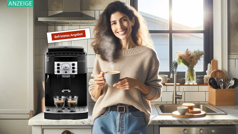 Amazon mit heißem Preis: Bestseller DeLonghi Kaffeevollautomat nirgendwo günstiger! (Update)
