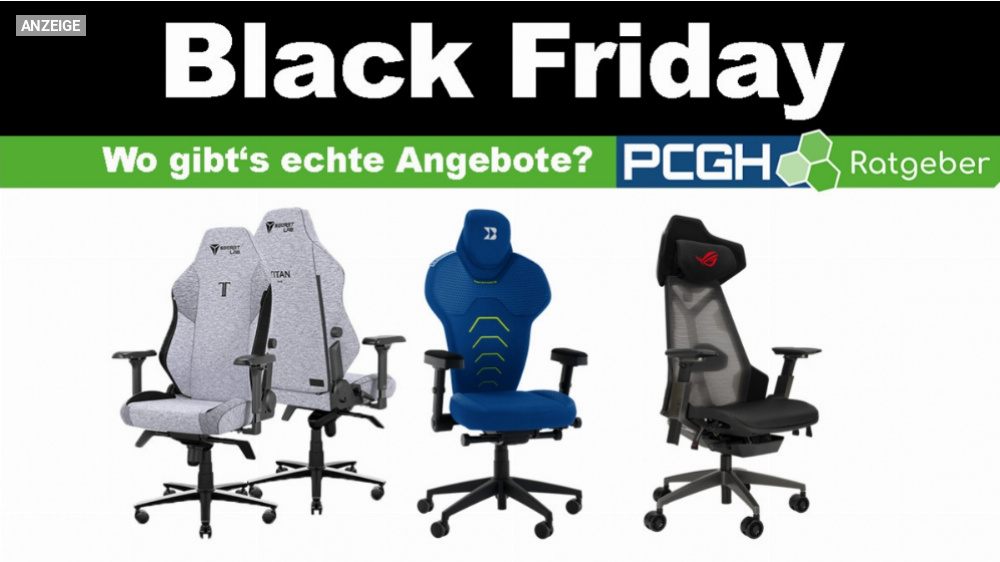 Gaming-Stühle zum Black Friday: Welche Angebote lohnen sich wirklich?